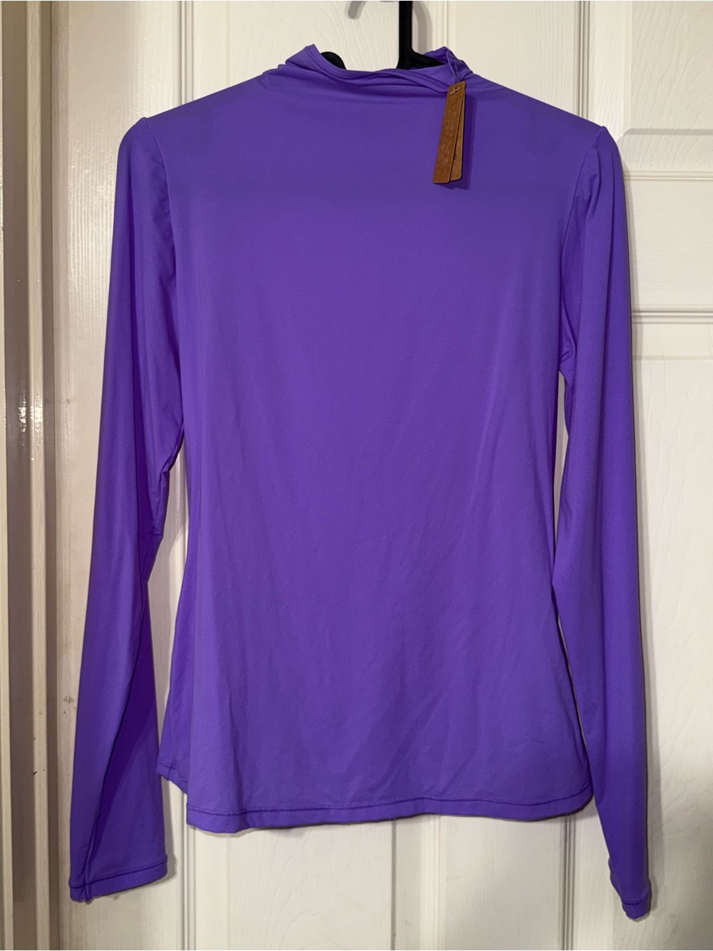 Skims Fits Everybody Turtle Neck top Ultra violet purple